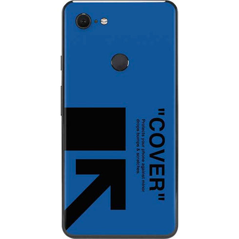 Black and Blue Arrows Google Pixel 3 XL Skin
